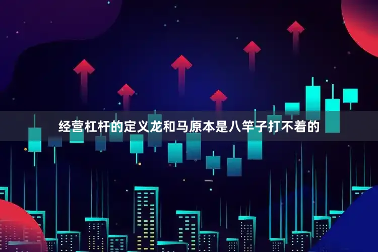 经营杠杆的定义龙和马原本是八竿子打不着的
